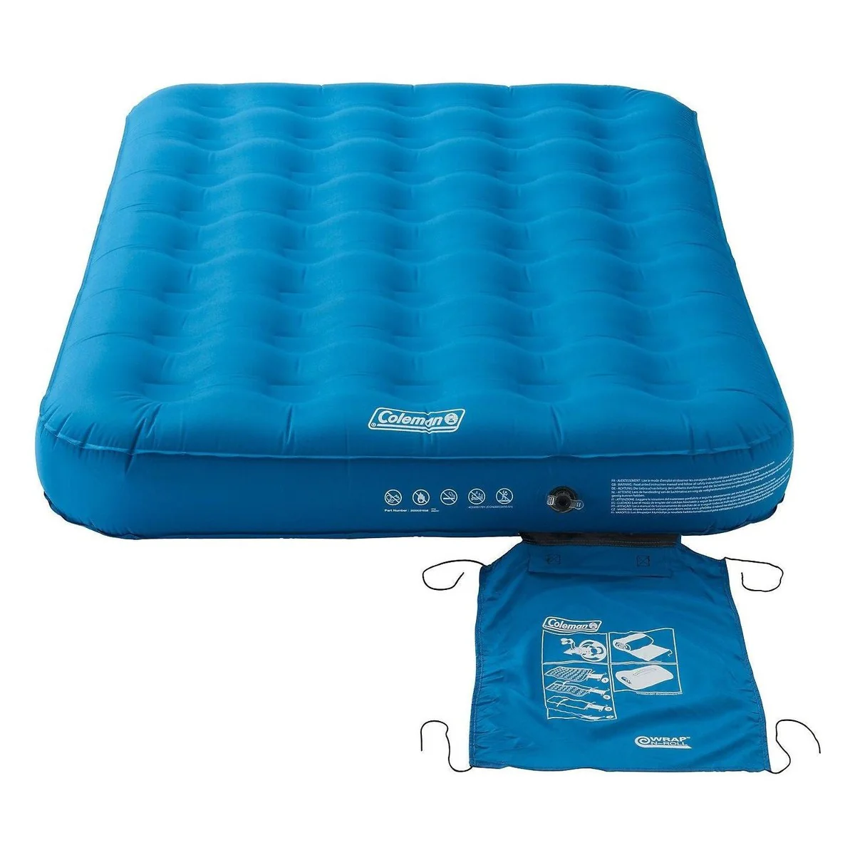 Coleman Extra Durable Double Airbed Camping Guest Mattress Sleepover Hiking - Image 2
