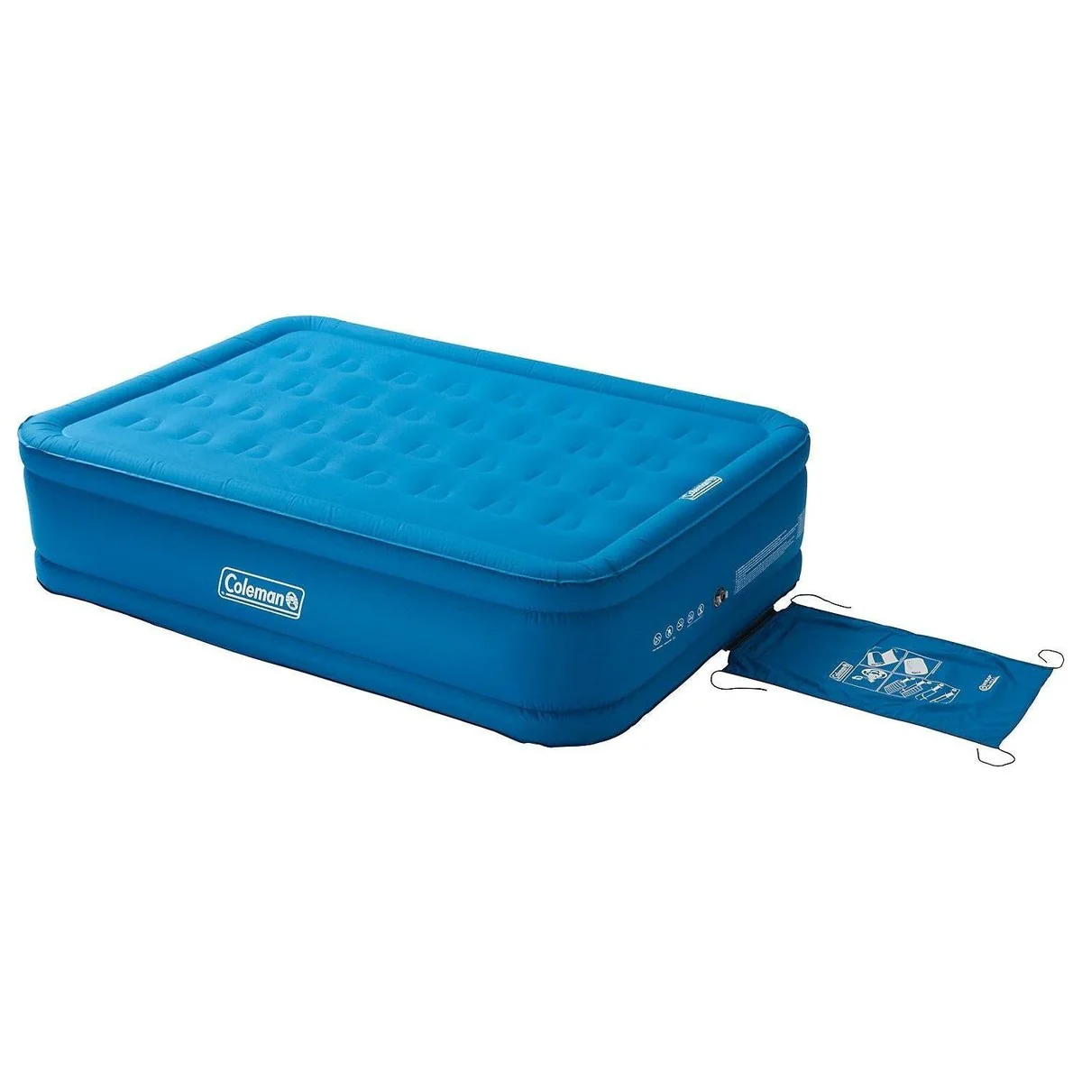 New Coleman Extra Durable Raised Double Airbed Camping