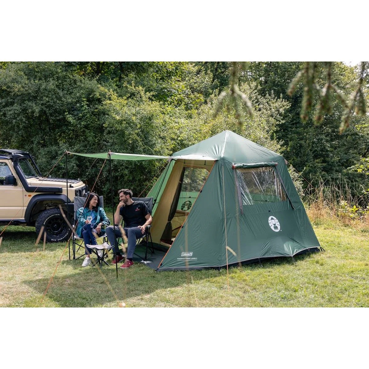 Coleman FastPitch Forest Lodge 4 Tent 4 Berth Tent - Image 8