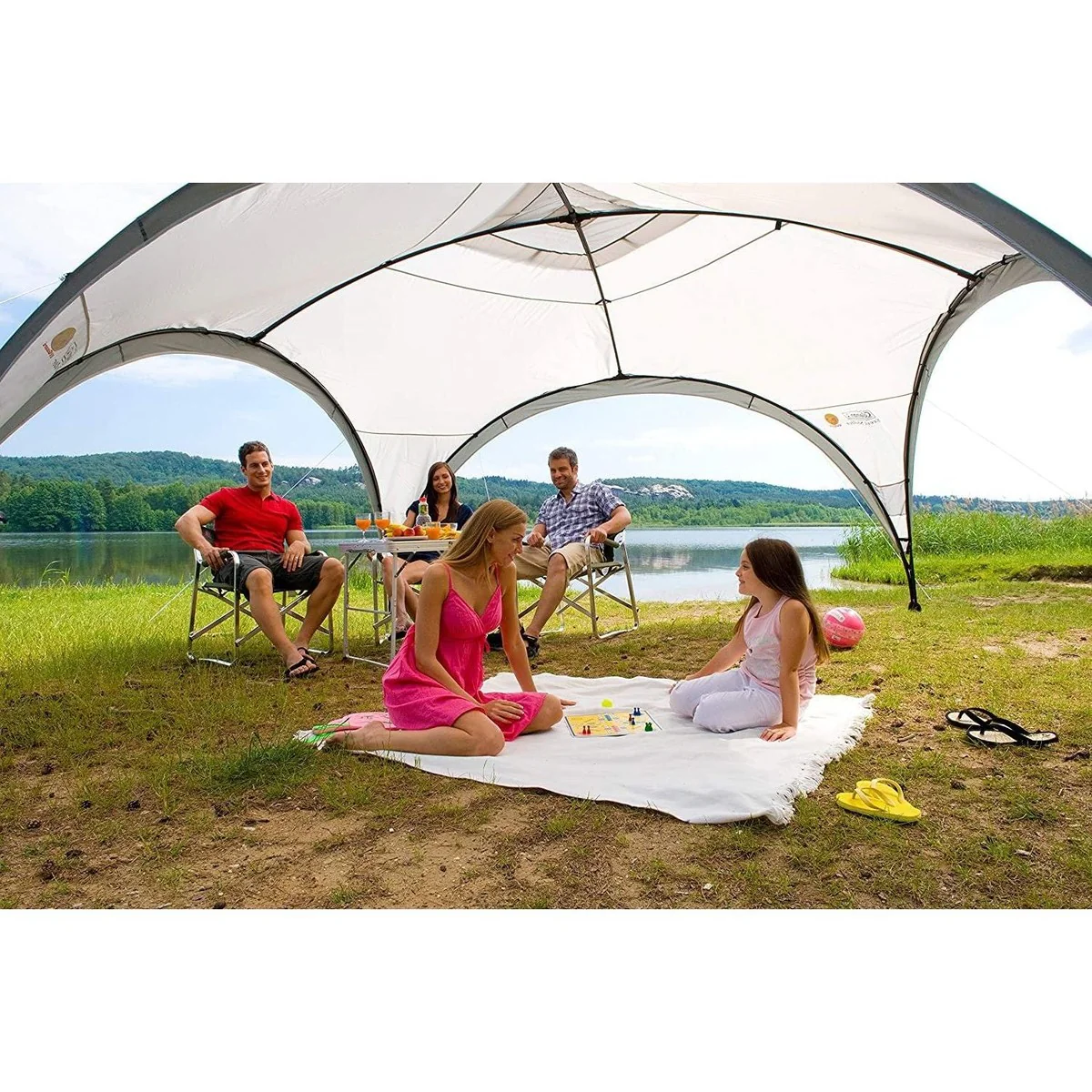 Coleman Event Shelter Large Gazebo Sun Shade Garden & Camping 12x12 3.6M - Image 5