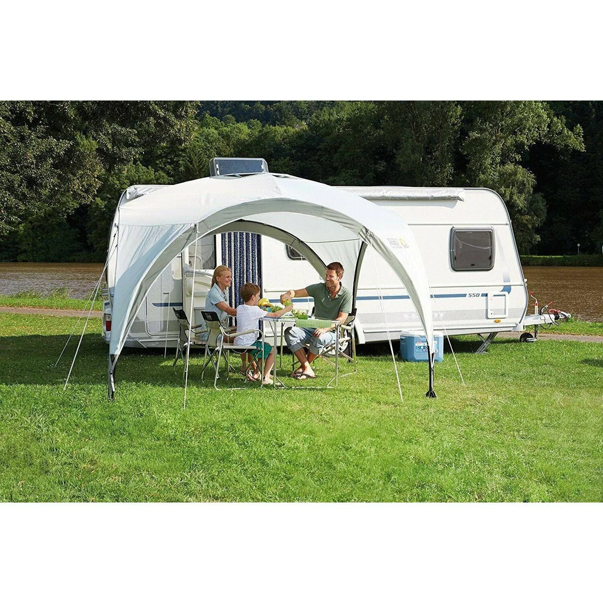 Coleman Event Shelter Large Gazebo Sun Shade Garden & Camping 12x12 3.6M - Image 9