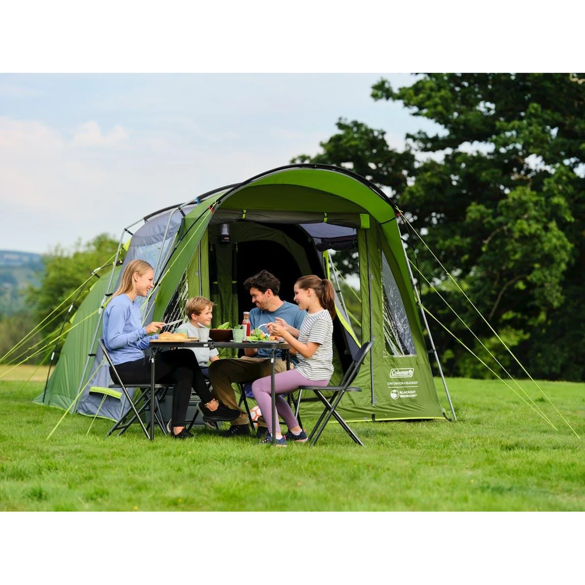 Coleman Oak Canyon 4 BlackOut Bedroom Tent, 4 Person - Image 5