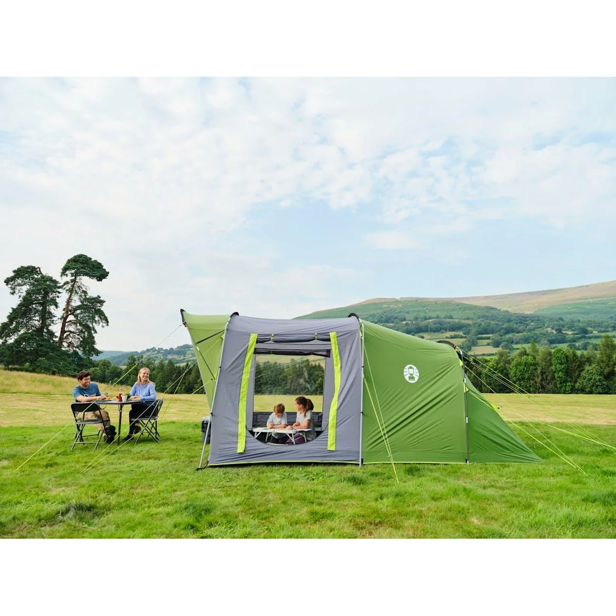 Coleman Oak Canyon 4 BlackOut Bedroom Tent, 4 Person - Image 6