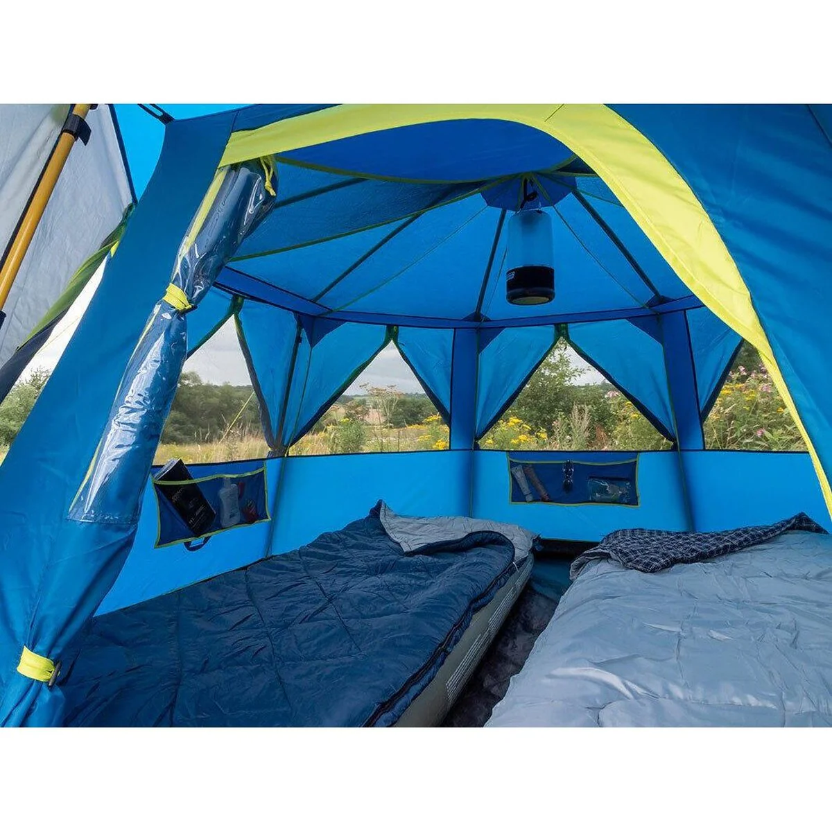 Coleman OctaGo 3 Berth Blue Tent - Image 5