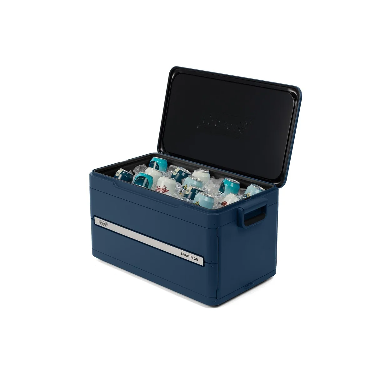Coleman Snap N Go Blue Sapphire 45QT Collapsible Cooler Coolbox