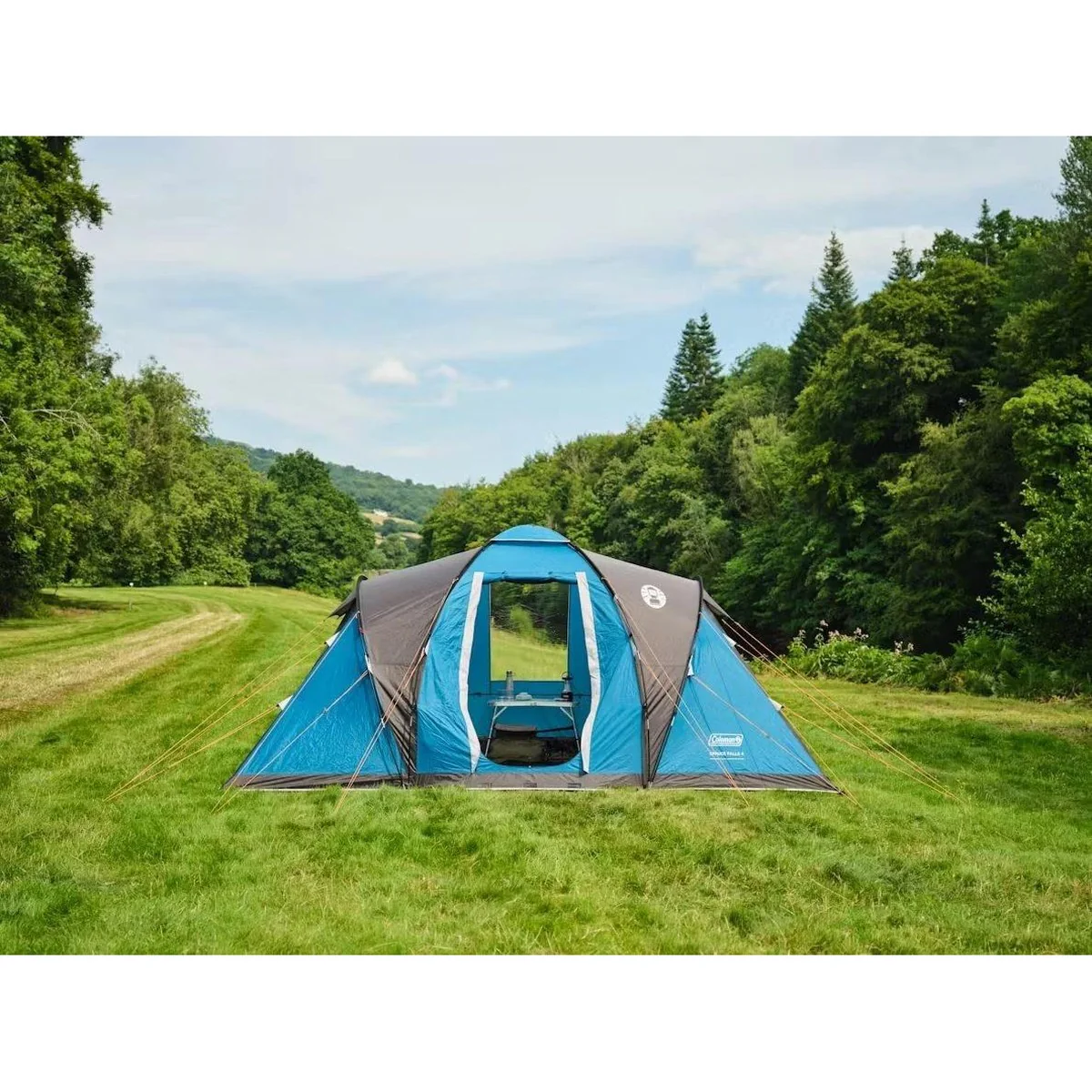 Coleman Spruce Falls 6-Person Tent Spacious Vis-à-Vis Family Camping - Image 11