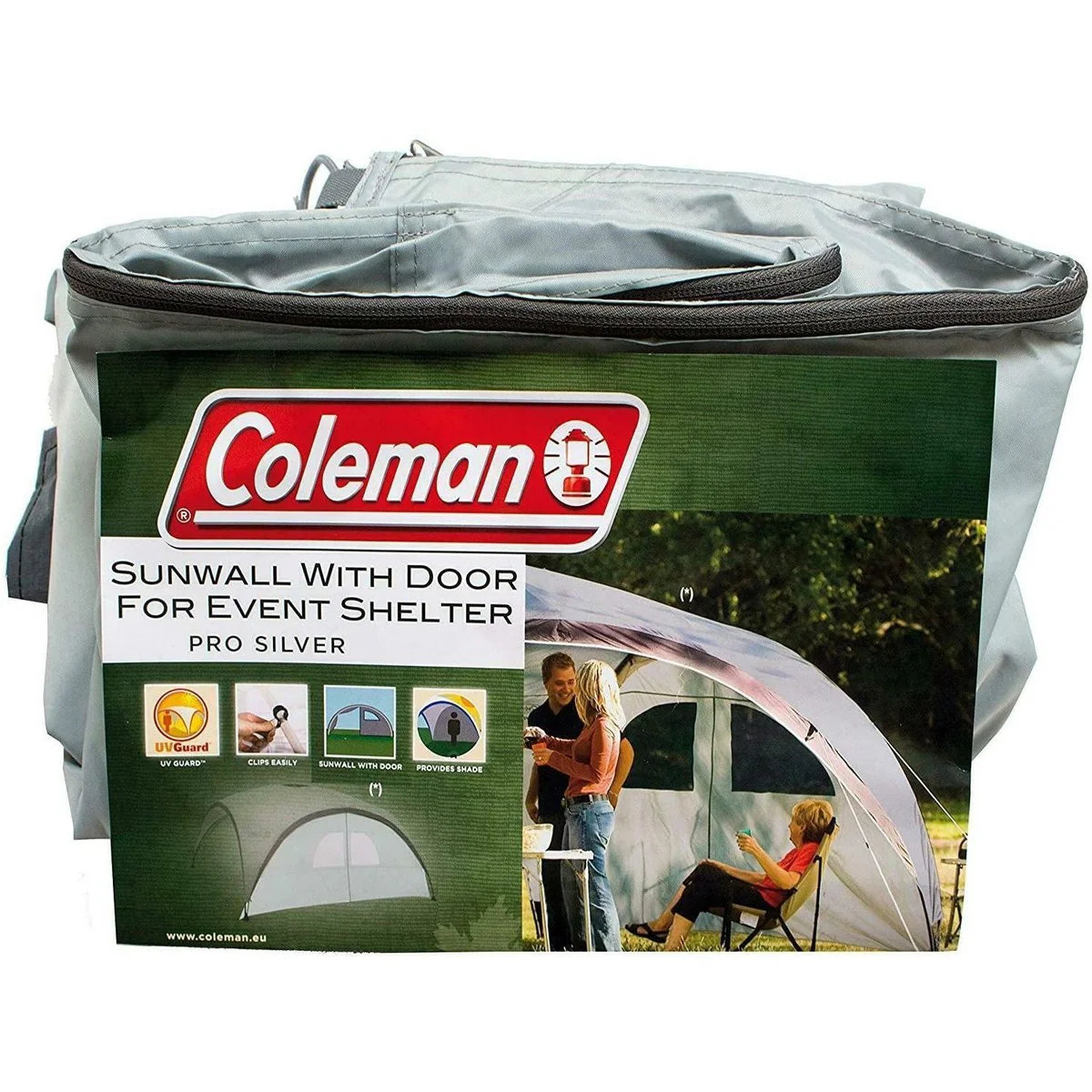 Coleman Sunwall Panel w/ Door for Event Shelter Pro XL Shade Privacy Side Wall - Image 2