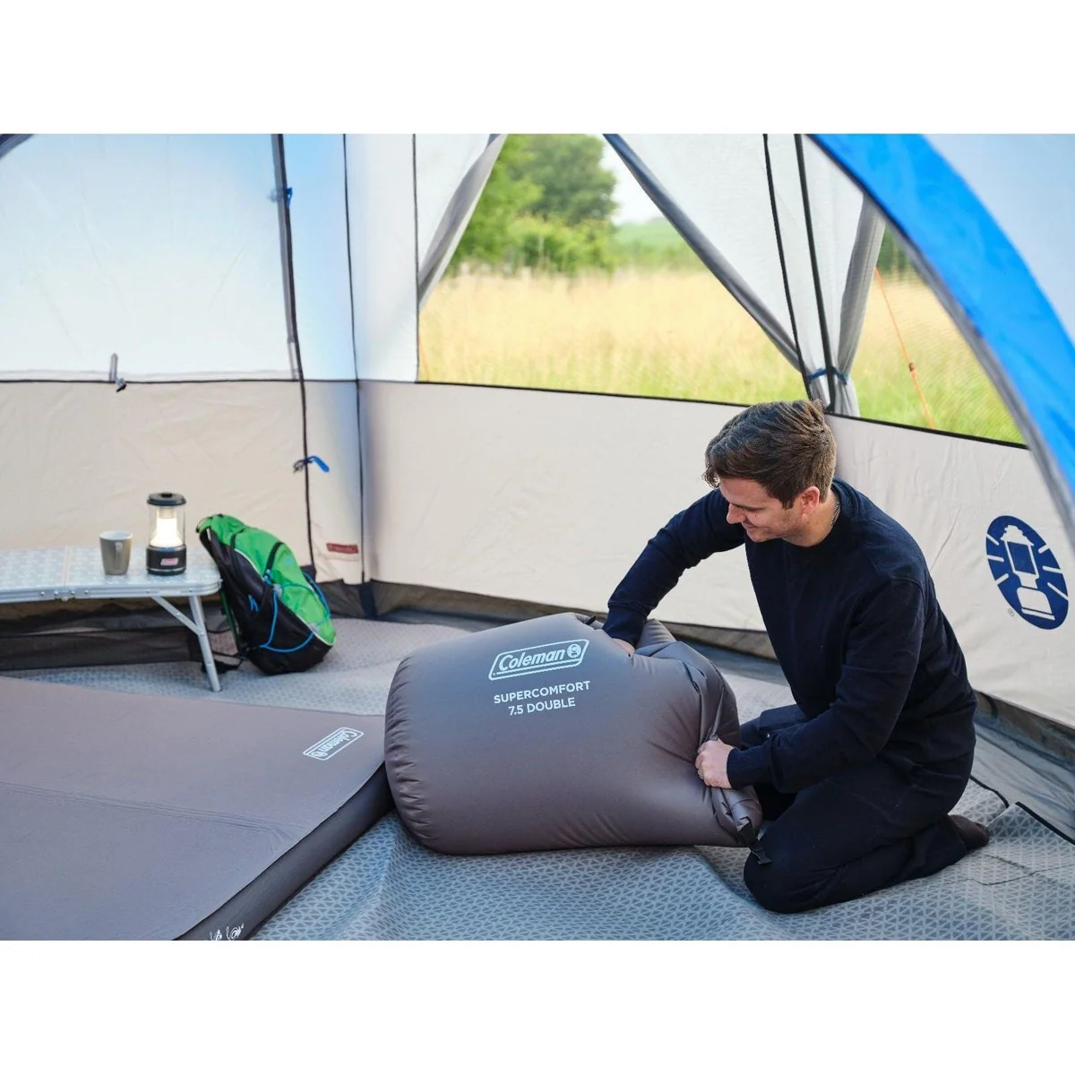 Coleman Supercomfort Sleeping Mat - Double 7.5 Self Inflating Camping Bed - Image 5