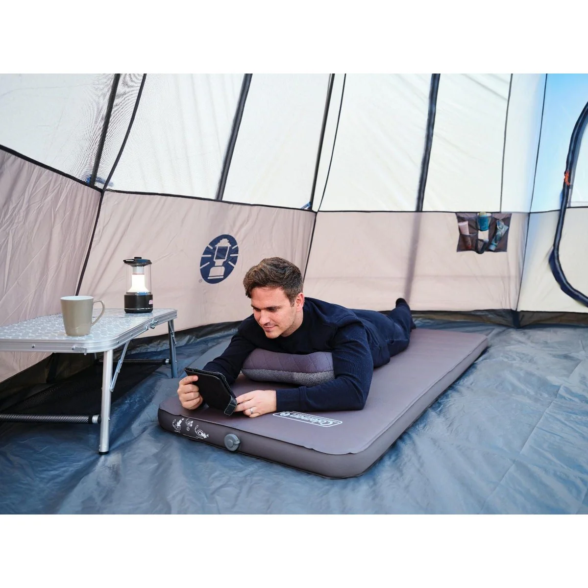 Coleman Supercomfort Sleeping Mat - Single 12 Self Inflating Camping Bed - Image 2
