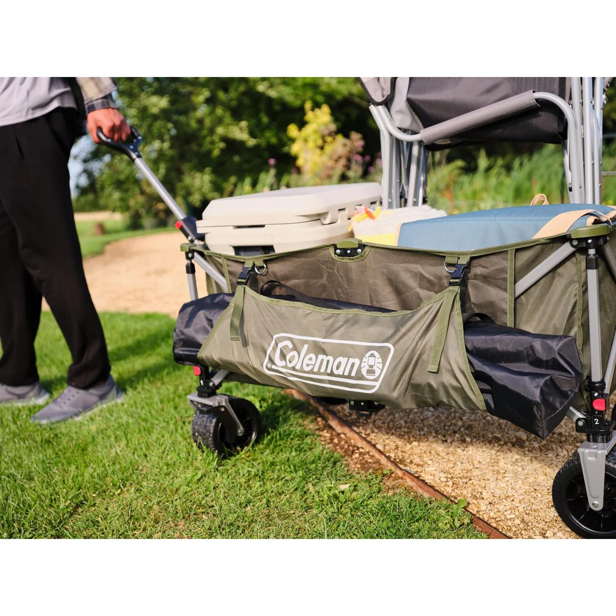 Coleman Ultimate Terrain Wagon Pull Along Trolley Cart 180kg - Image 11