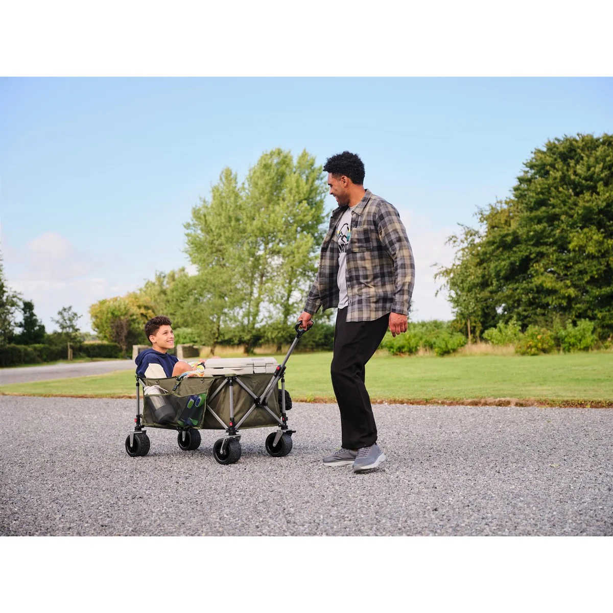 Coleman Ultimate Terrain Wagon Pull Along Trolley Cart 180kg - Image 12