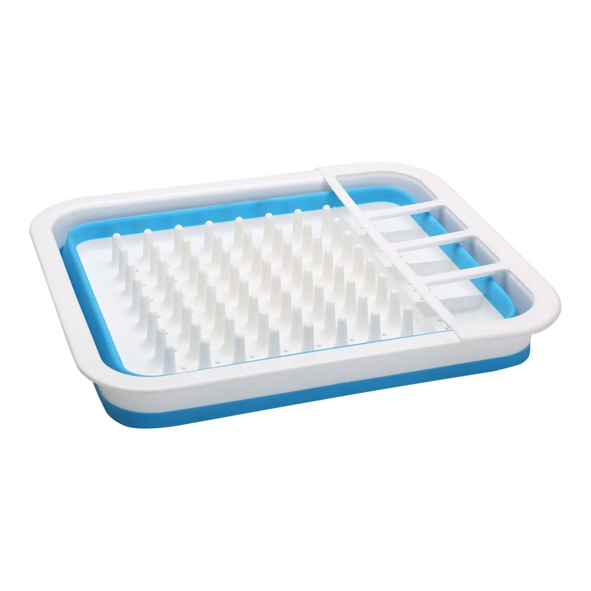 Collapsible-wares dish rack with cutlery holder K0201 - Image 4