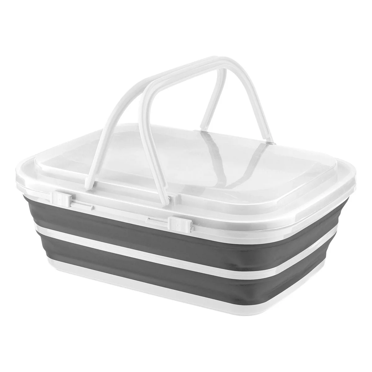 Collapsible-wares picnic basket and cooler K0207 - Image 5