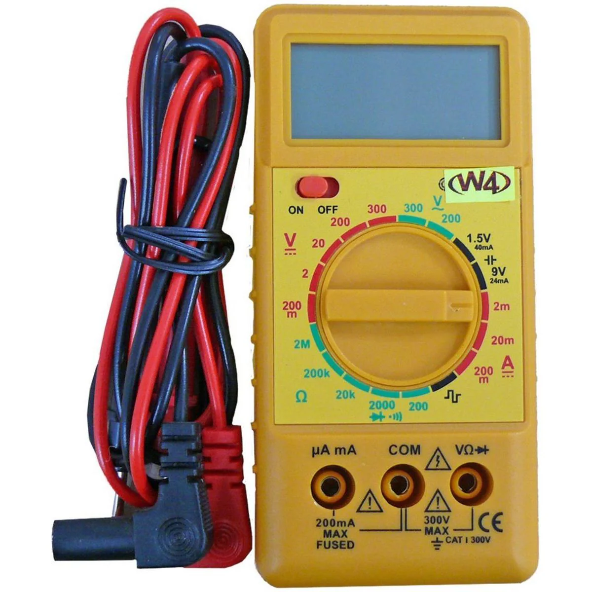 Compact Digital Multimeter Accurate and Reliable Electrical Testing Tool