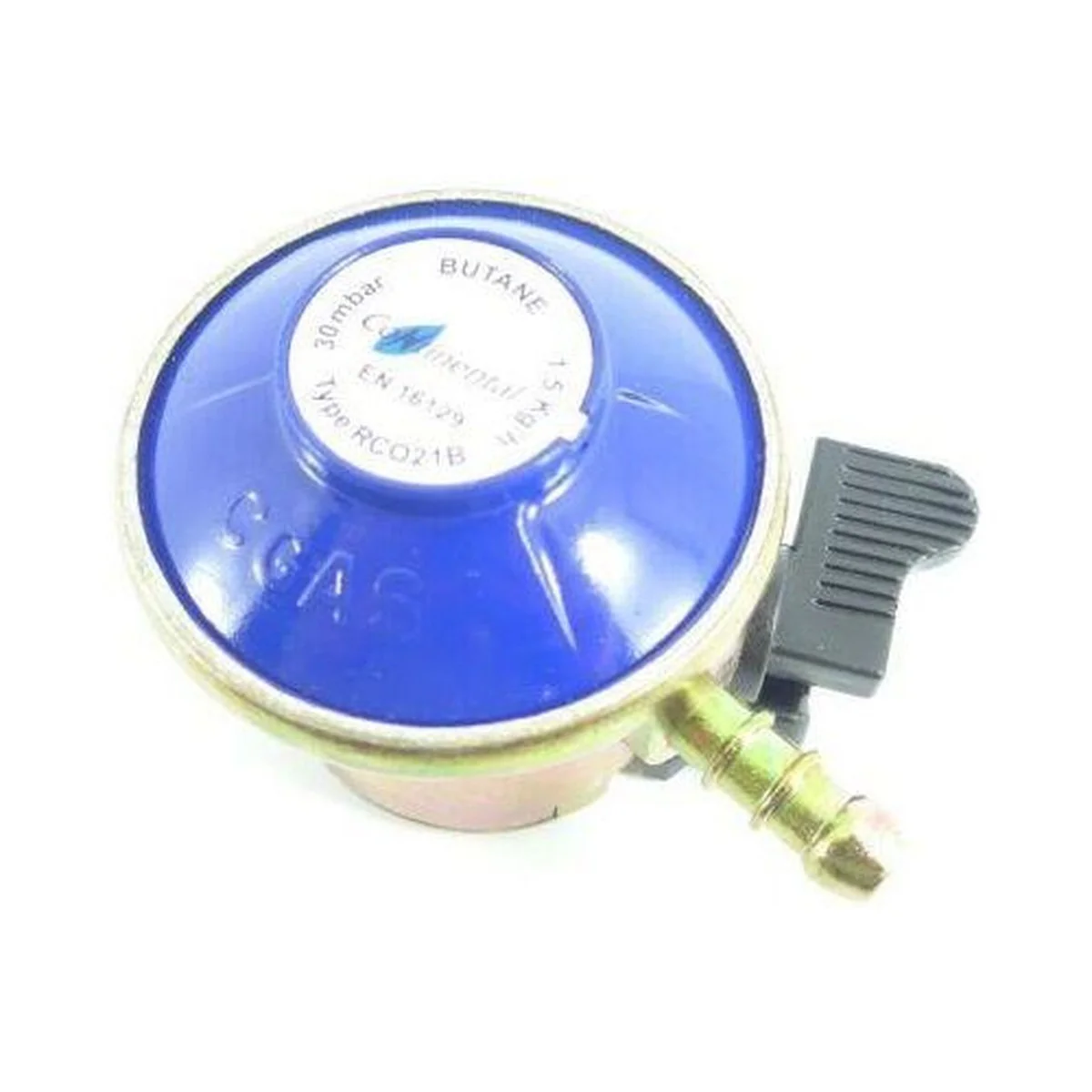 Complete BBQ Cooker Kit Butane 21mm Clip On Regulator Gas Hose Clips Stove - Image 6