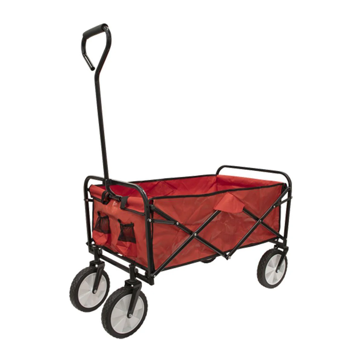 Conveniently transport heavy items with Sealey Folding Canvas Trolley CST802
