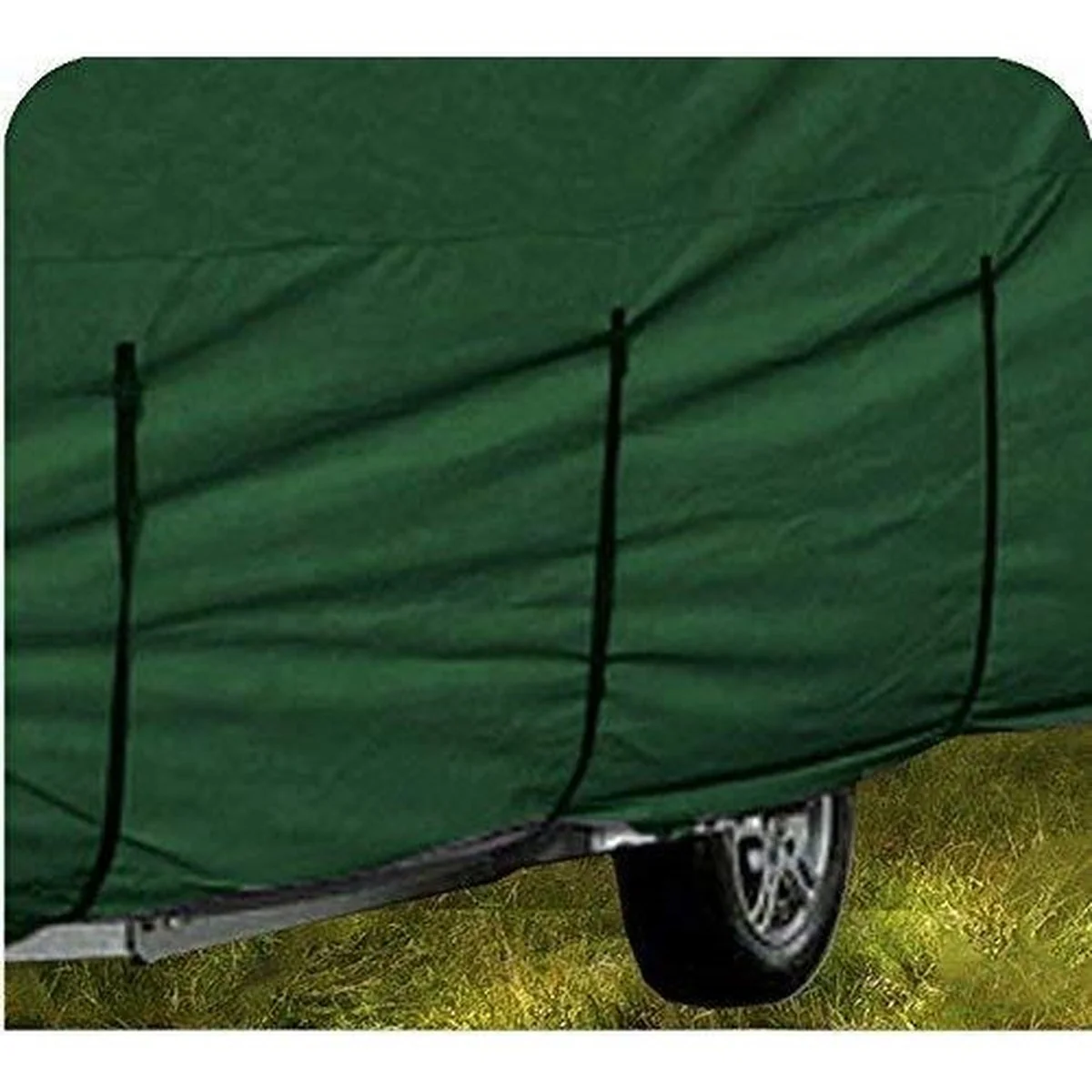 Coverpro Premium Breathable 4-Ply Full Green Caravan Cover Fits 19-21Ft Free Bag - Image 7