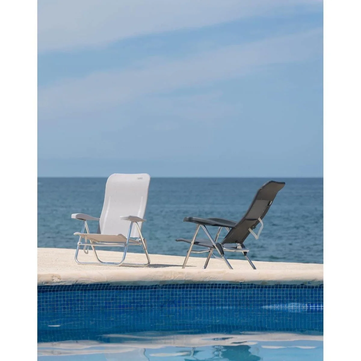 Crespo Beach Chair AL/223 Dark Grey - Image 2