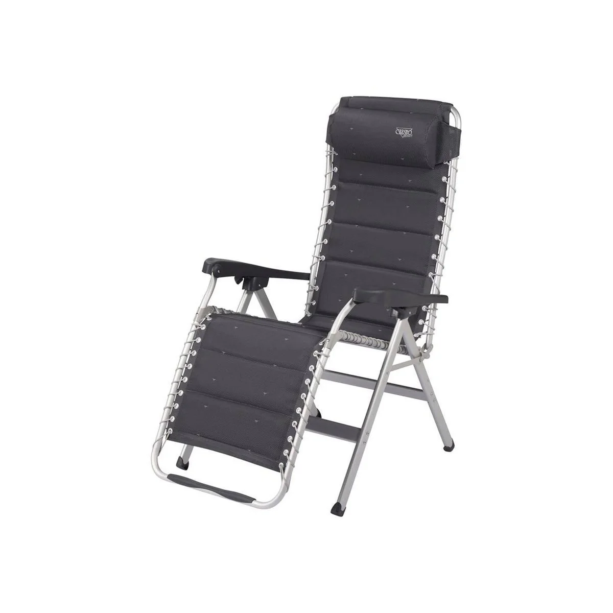 Crespo Zero Gravity Chair AL/232 Deluxe Dark Grey - Image 7