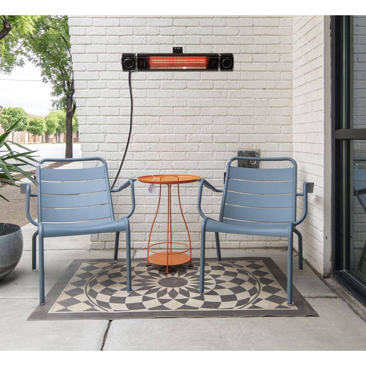 Dellonda 2000W Infrared Outdoor Patio Heater with Speakers - Image 10