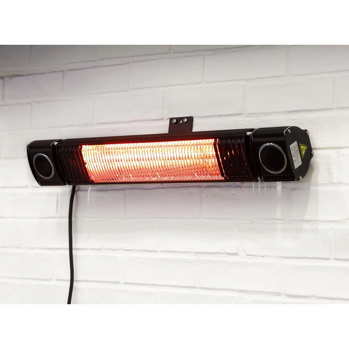 Dellonda 2000W Infrared Outdoor Patio Heater with Speakers - Image 7