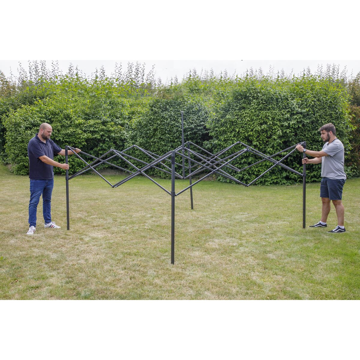 Dellonda 2x2m Pop-Up Gazebo Heavy Duty  with Carry Bag - Dark Green - Image 13