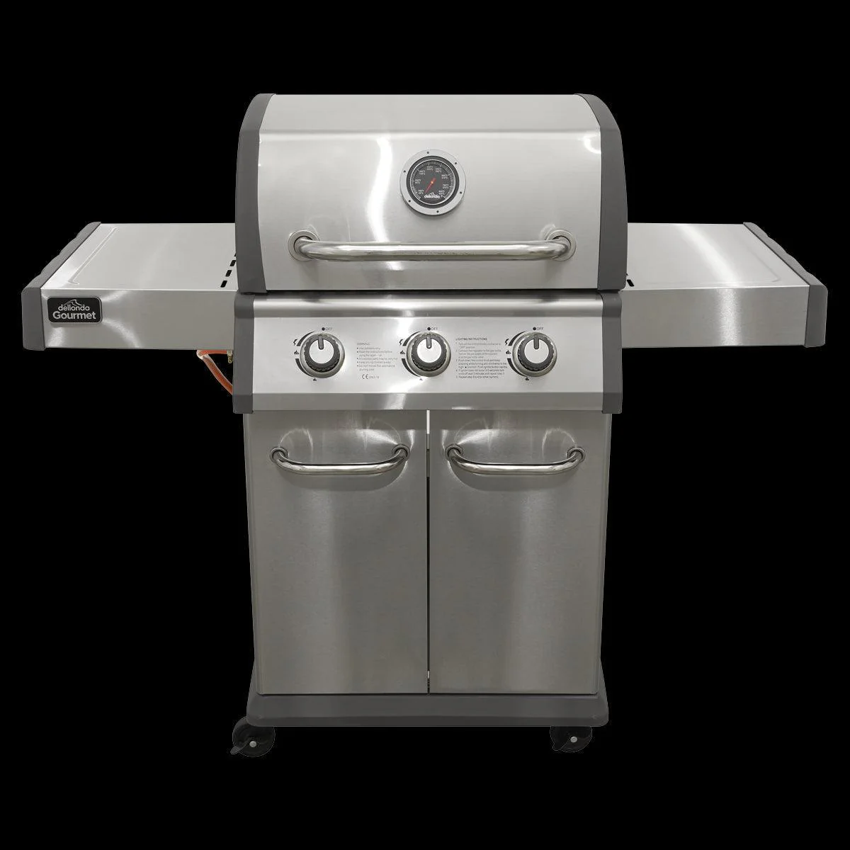 Dellonda 3 Burner Deluxe Gas BBQ - Image 13