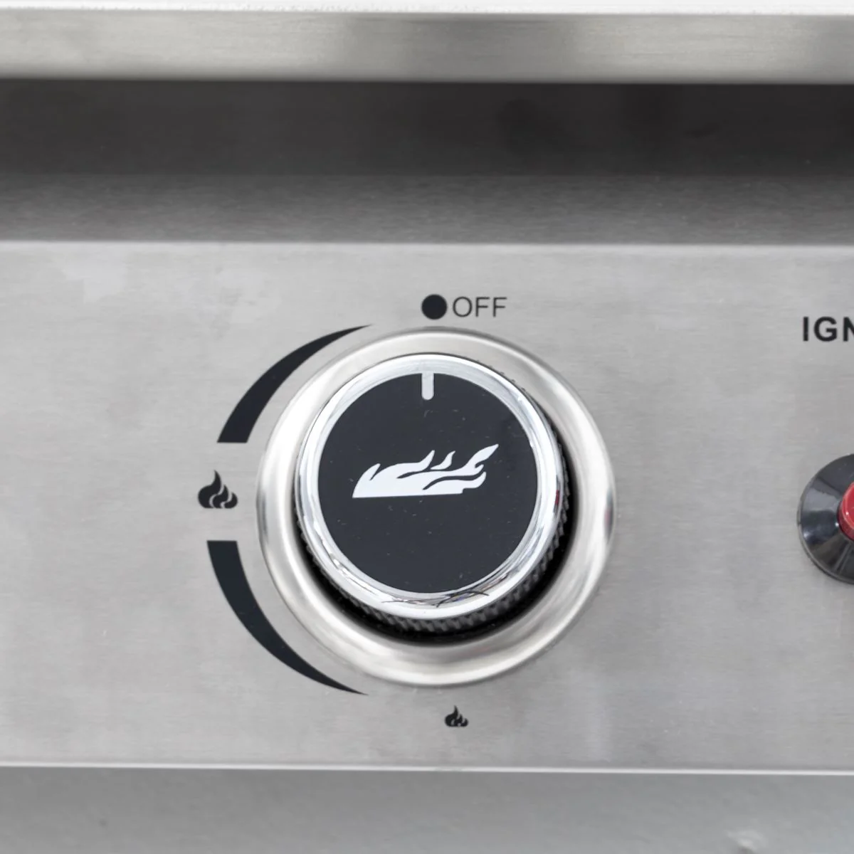 Dellonda 4 Burner Stainless Steel Portable Gas Plancha with Warming Rack 10kW - Image 11