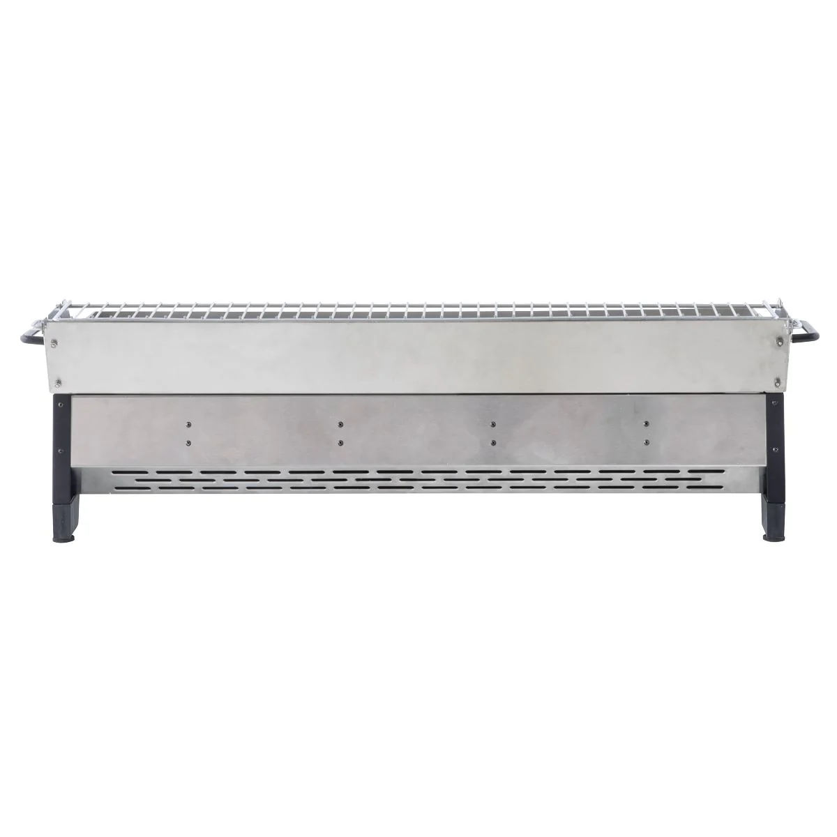 Dellonda 4 Burner Stainless Steel Portable Gas Plancha with Warming Rack 10kW - Image 7