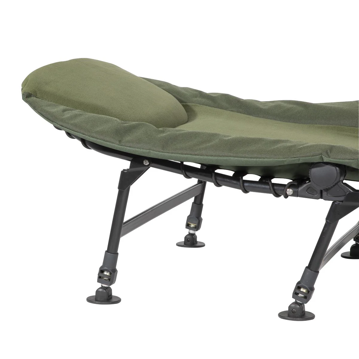 Dellonda Adjustable Bedchair with Fleece Mattress & Pillow DL77 - Image 3
