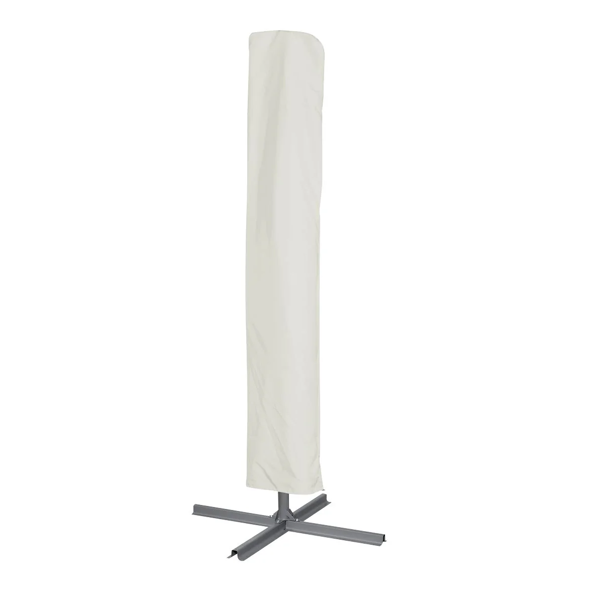 Dellonda Banana Parasol with Cover 3m - Cream DG265 - Image 11