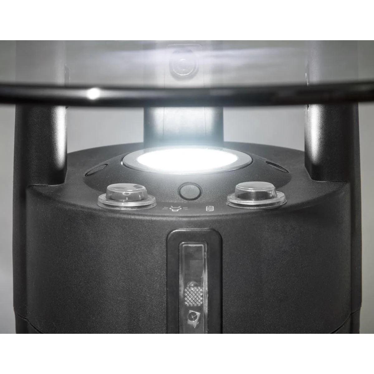 Dellonda Bistro Table with 1600W Heater - Black Stainless Steel - Image 7