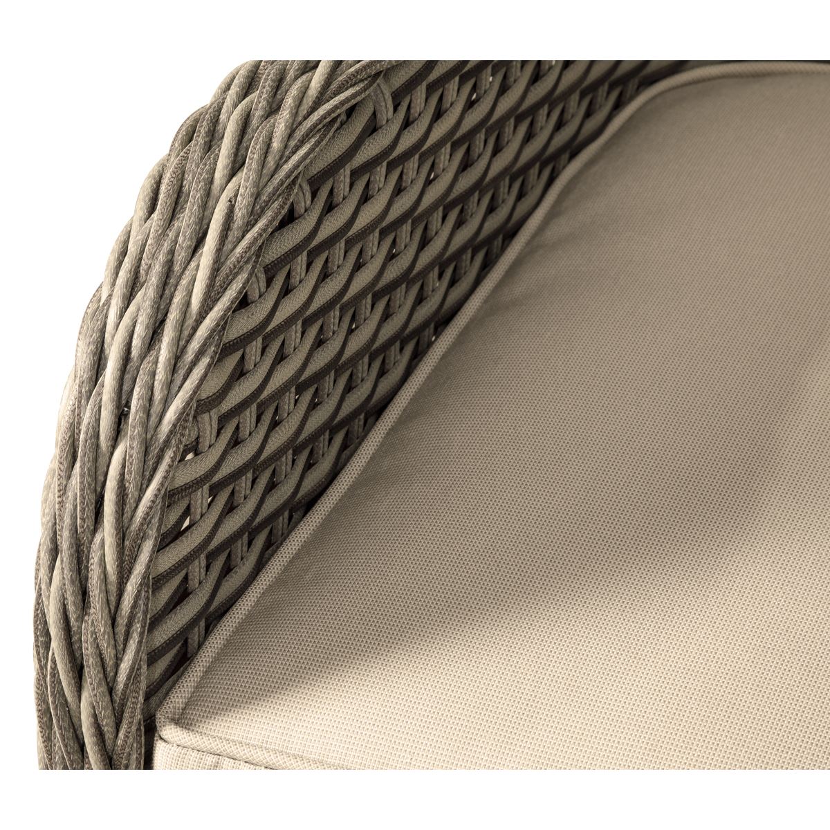 Dellonda Chester Rattan Wicker Outdoor 2-Seater Sofa DG70 - Image 4