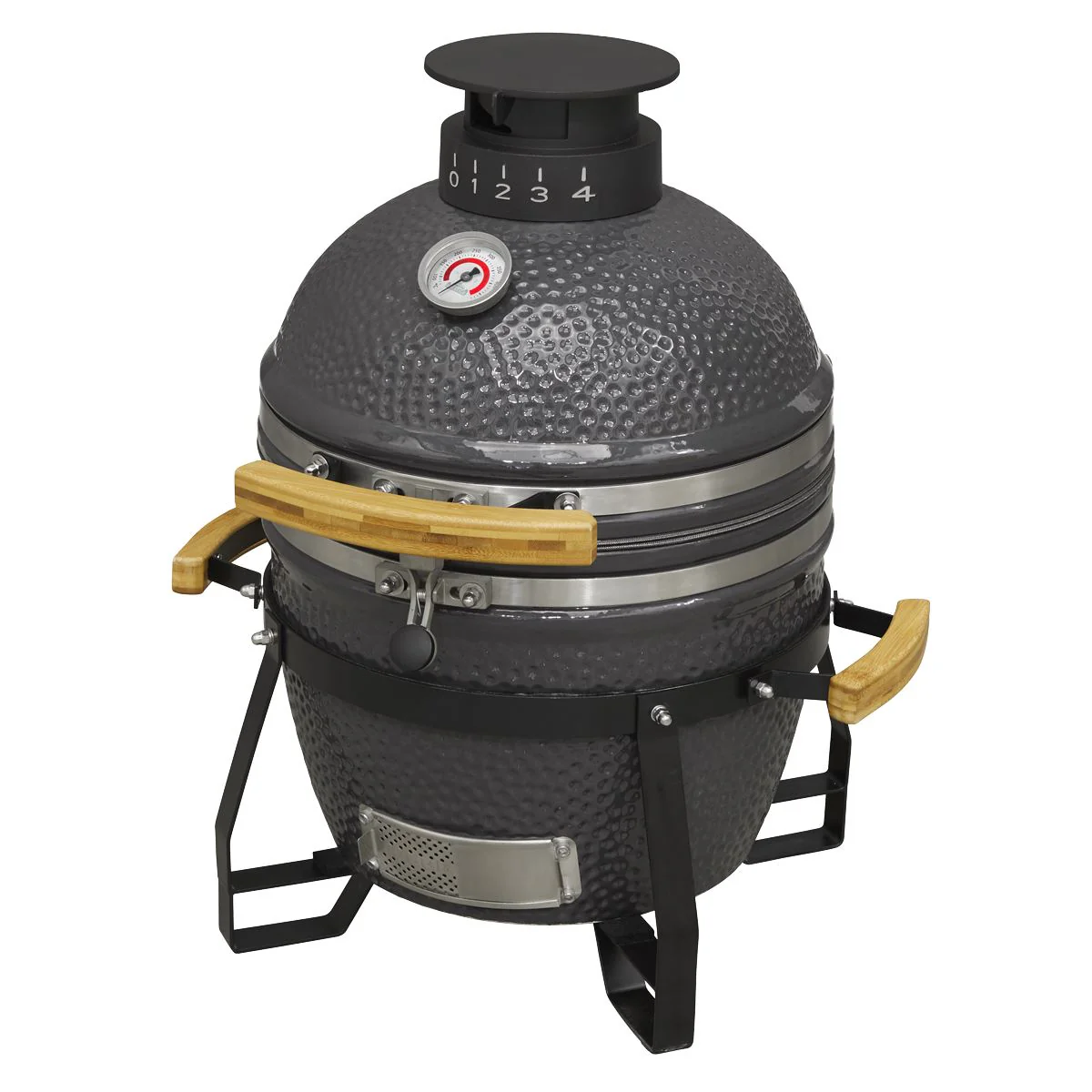 Dellonda Deluxe 16"(40cm) Ceramic Kamado Style BBQ DG158 - Image 4