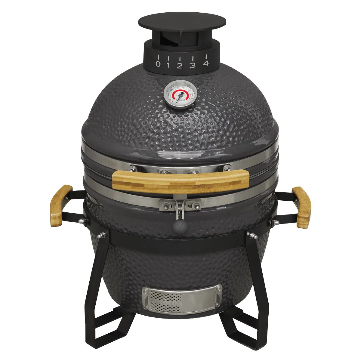 Dellonda Deluxe 16"(40cm) Ceramic Kamado Style BBQ DG158 - Image 5