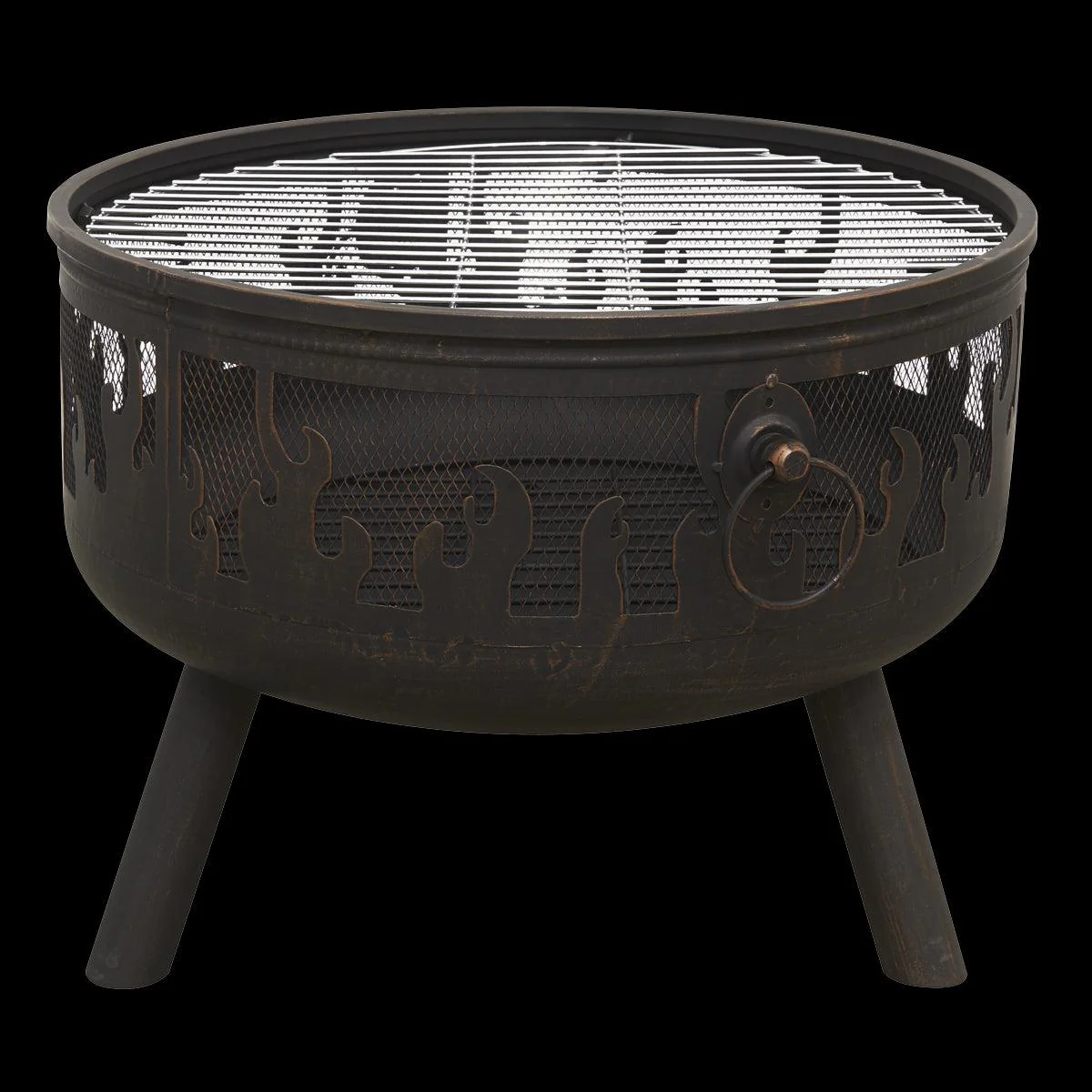 Dellonda Deluxe Outdoor Firepit - Image 9