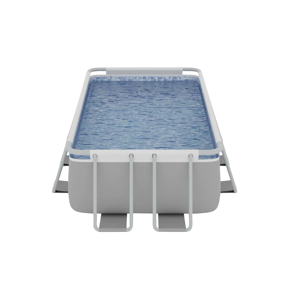 Dellonda Deluxe Steel Frame Swimming Pool with Filter Pump 13ft DL21 - Image 7