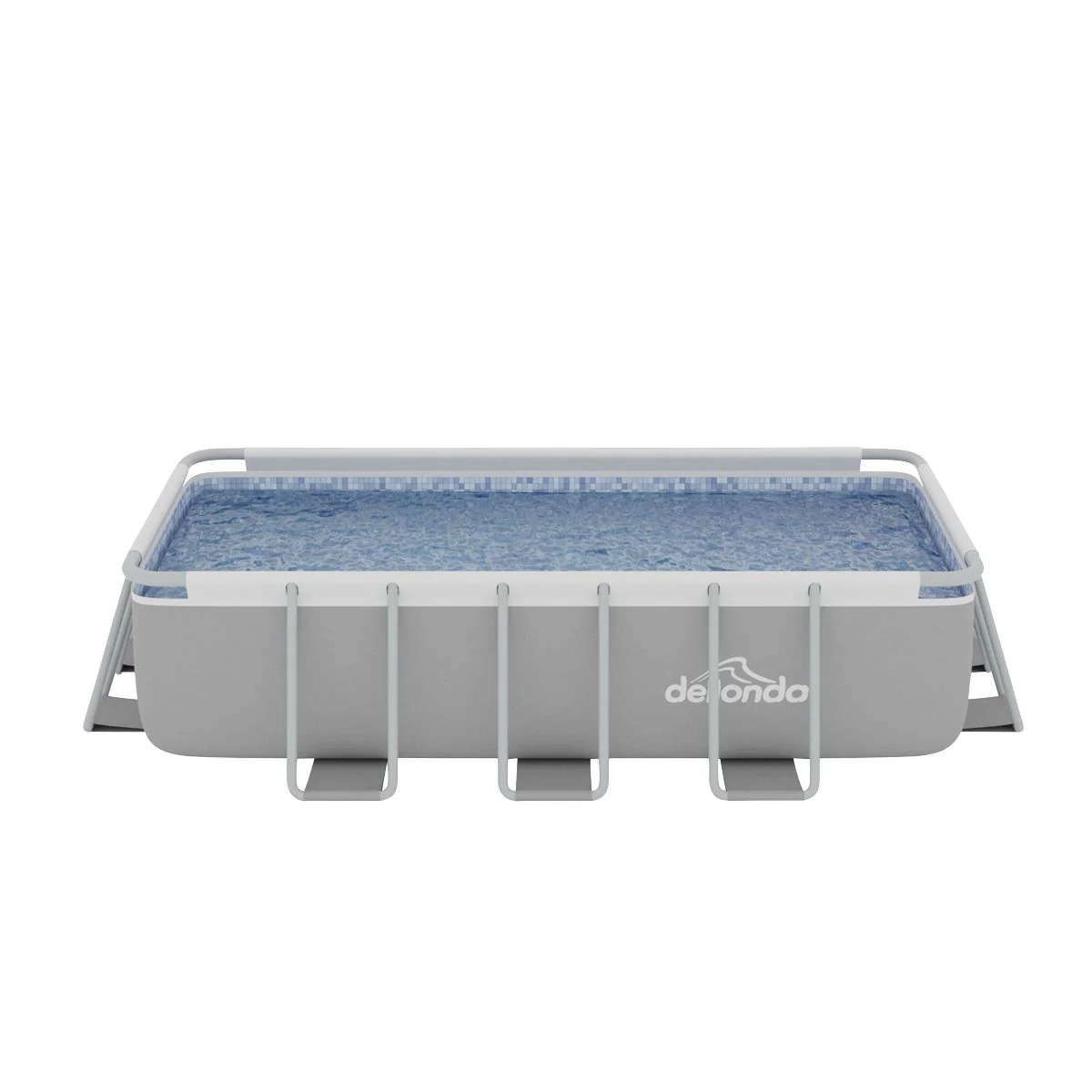 Dellonda Deluxe Steel Frame Swimming Pool with Filter Pump 13ft DL21 - Image 9