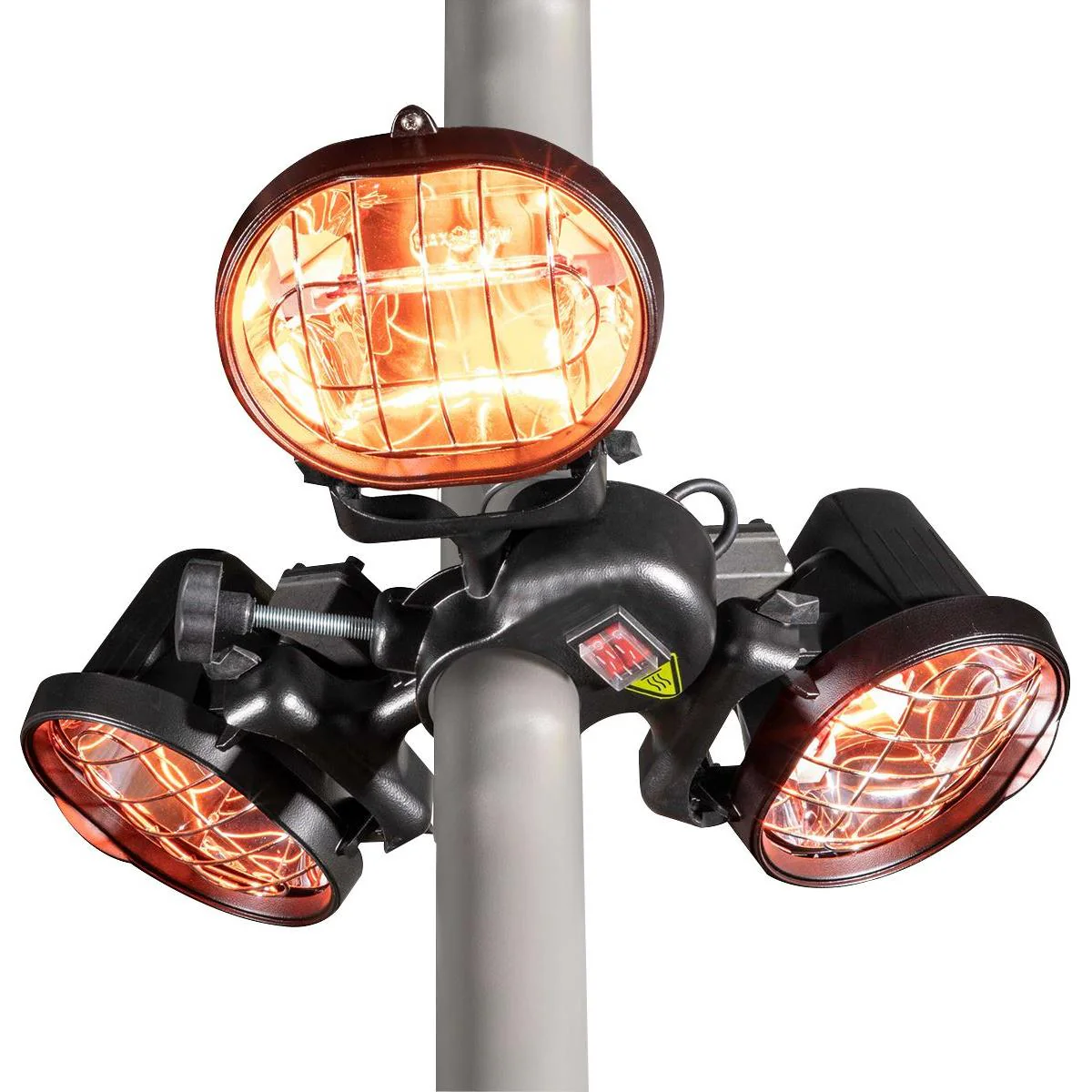 Dellonda Folding Parasol Patio Infrared Heater - Image 2