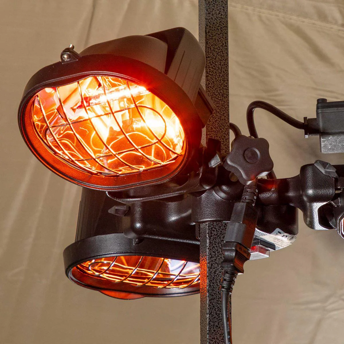 Dellonda Folding Parasol Patio Infrared Heater - Image 5