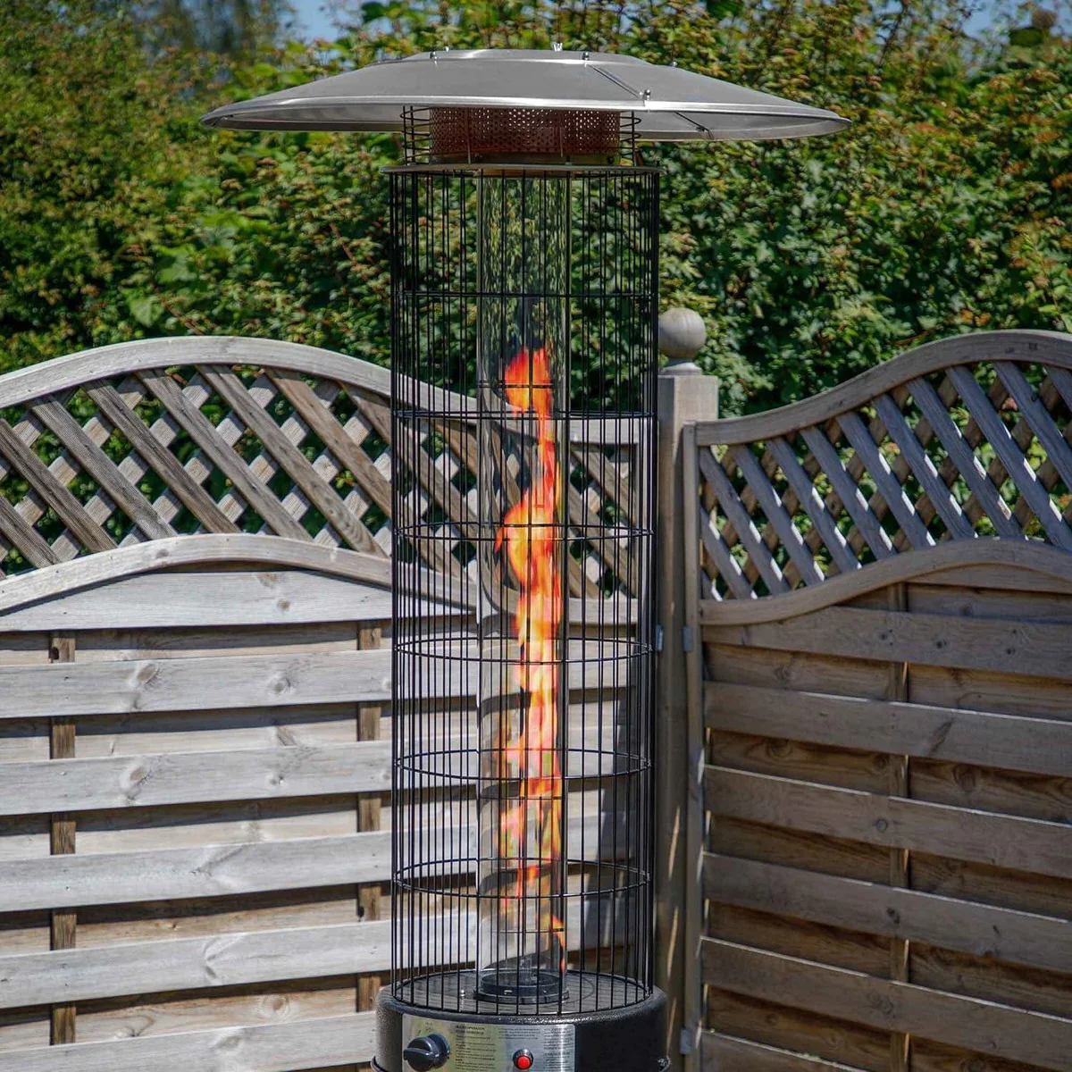Dellonda Gas Patio Heater 13kW for Commercial & Domestic Use Black - Image 3
