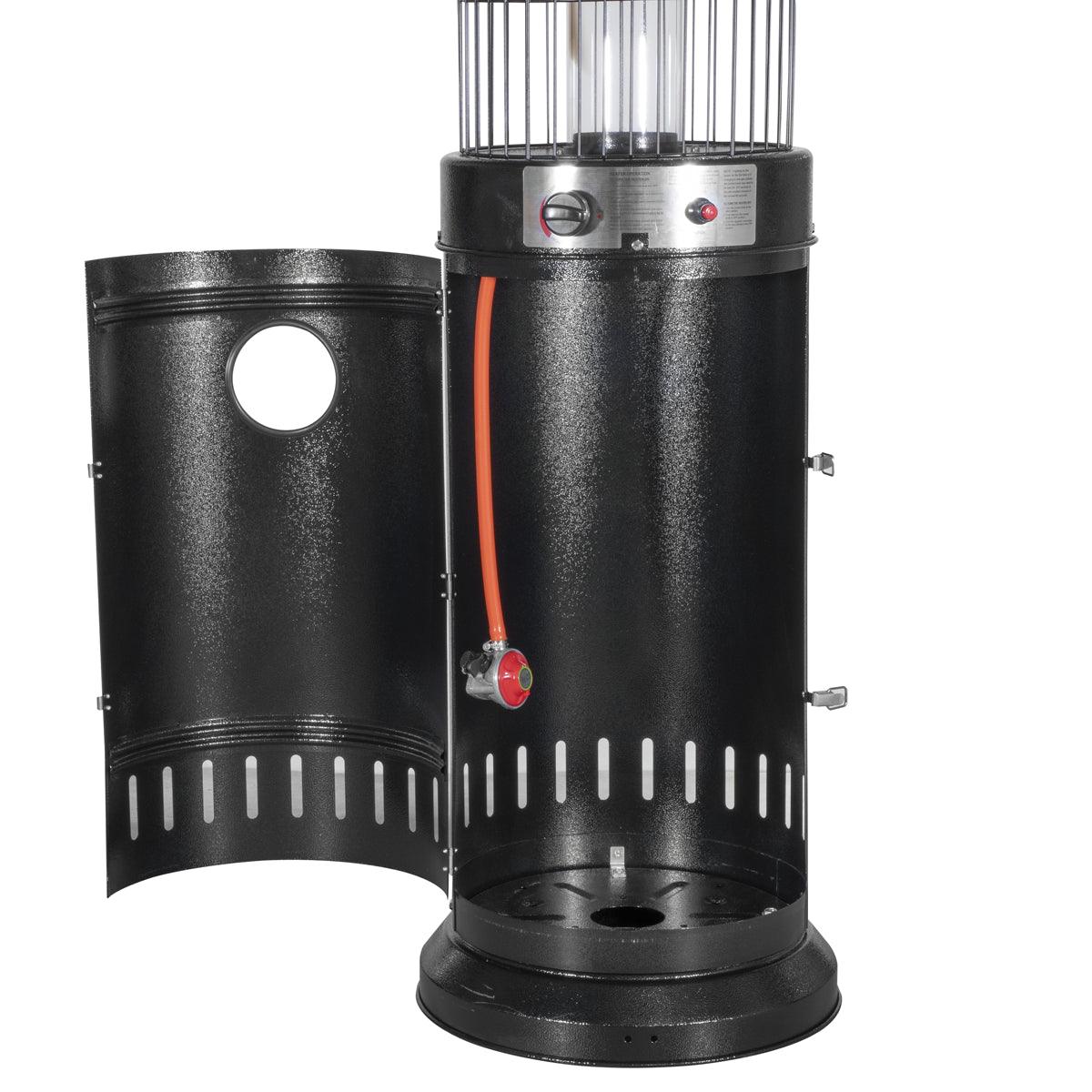 Dellonda Gas Patio Heater 13kW for Commercial & Domestic Use Black - Image 6