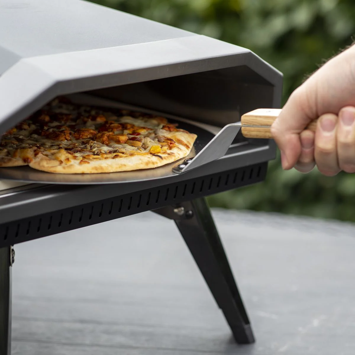 Dellonda Gas Pizza Oven with Water-Resistant Cover/Carry Bag & 12" Pizza Peel - Image 15