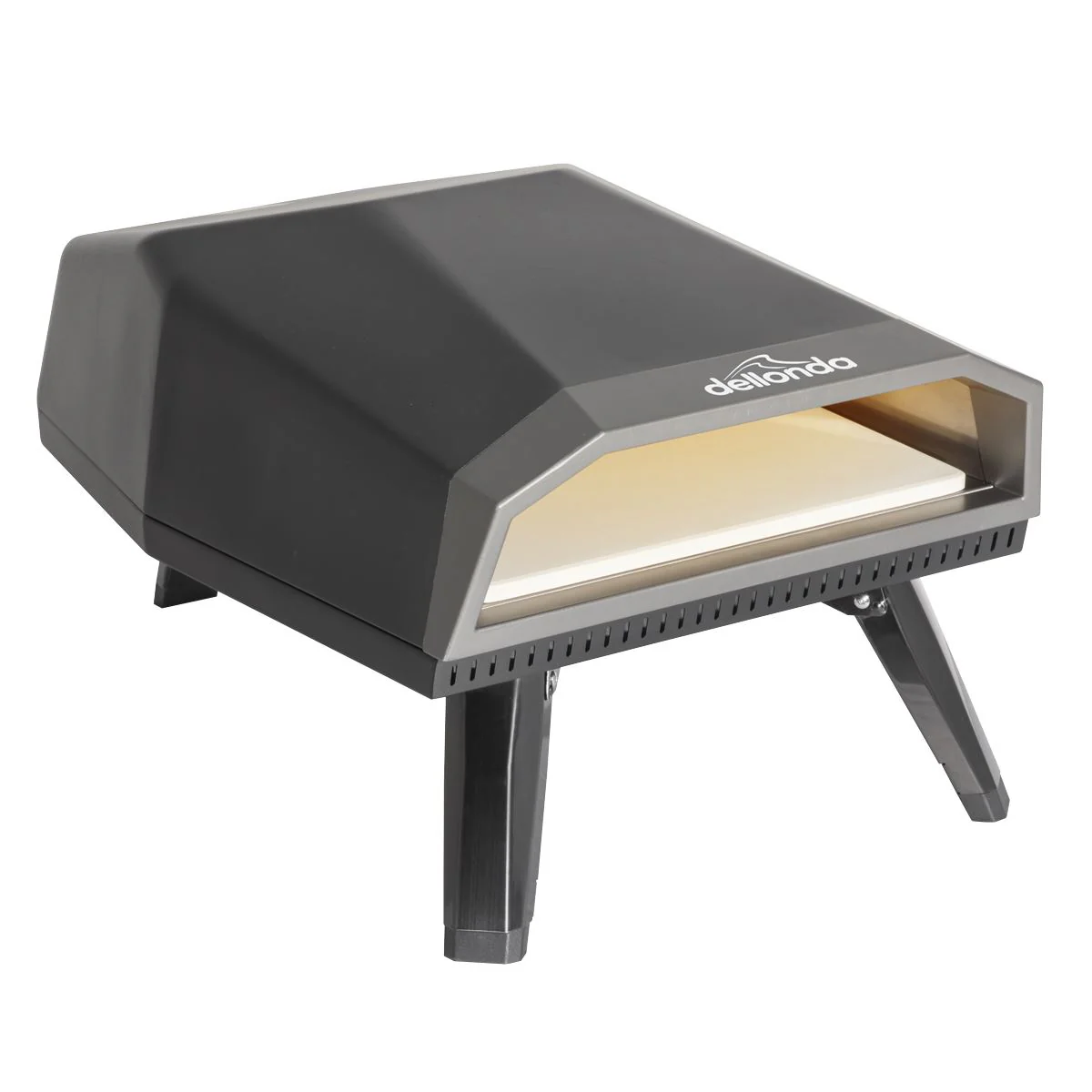 Dellonda Gas Pizza Oven with Water-Resistant Cover/Carry Bag & 12" Pizza Peel - Image 7