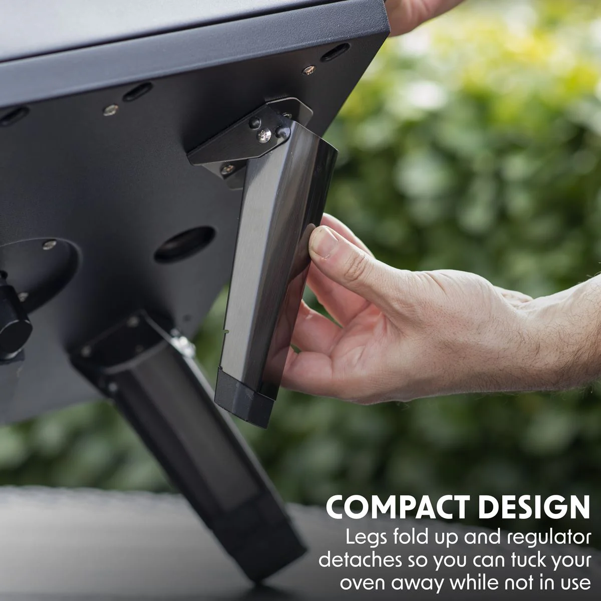 Dellonda Gas Pizza Oven with Water-Resistant Cover/Carry Bag & 12" Pizza Peel - Image 9
