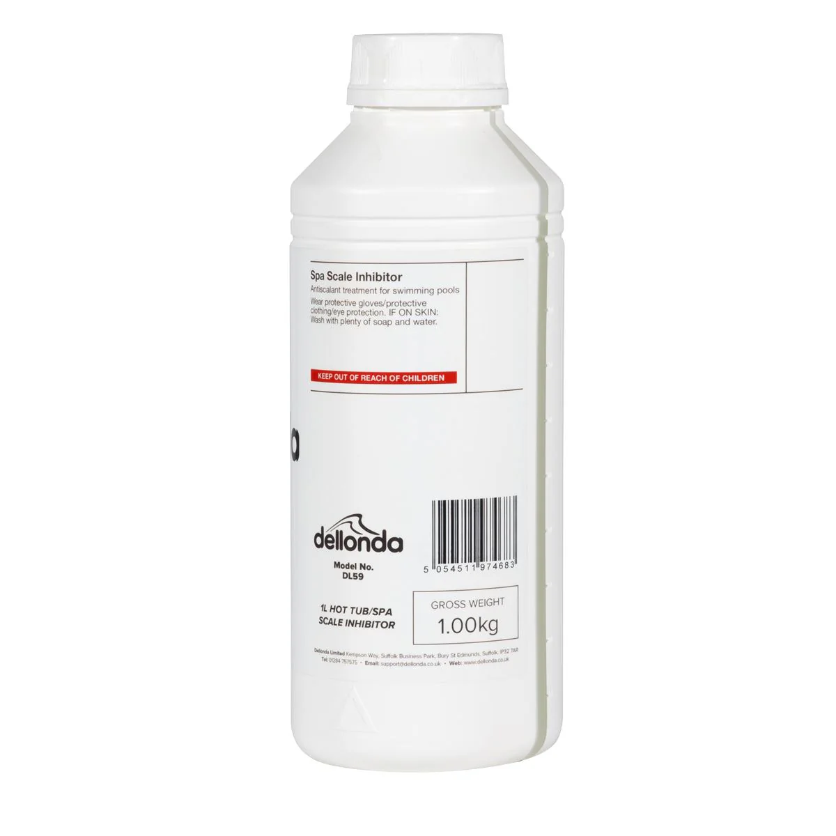 Dellonda Hot Tub/Spa Scale Inhibitor 1L DL59 - Image 3