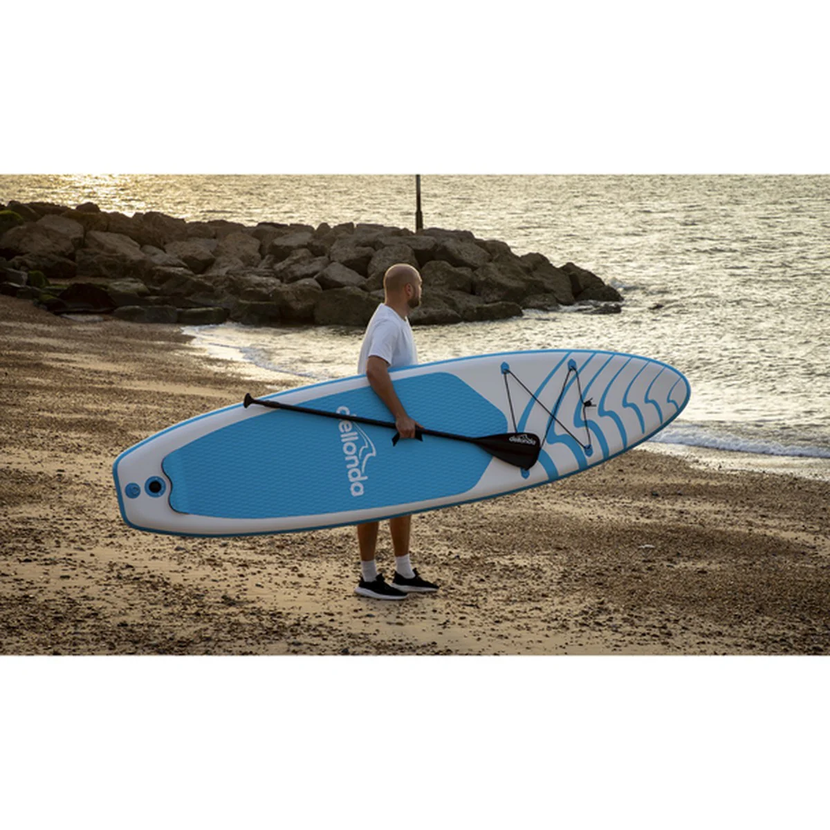 Dellonda Inflatable Stand-Up Paddle Board 10'6" - Image 3
