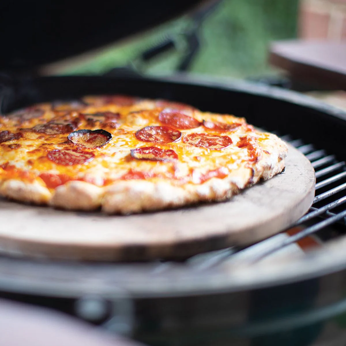 Dellonda Pizza Stone for Kamado BBQs 15"(38cm) DG184 - Image 7