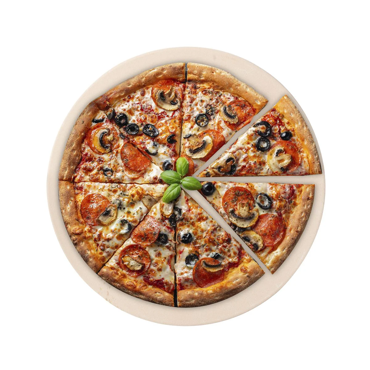 Dellonda Pizza Stone for Kamado BBQs 15"(38cm) DG184 - Image 9