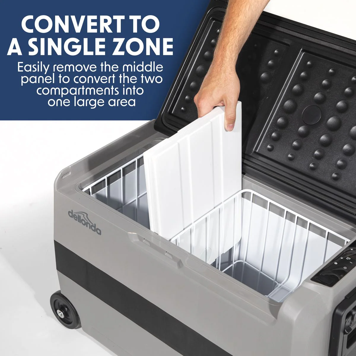 Dellonda Portable Fridge Freezer/Cool Box with LED Display 50L DL14 - Image 8